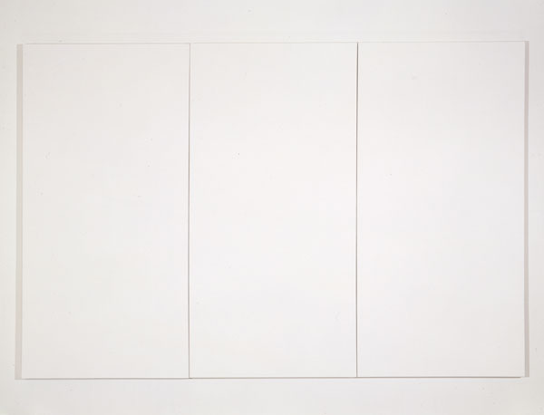 "Pintura Blanca" de Robert Rauschenberg pinturas famosas minimalistas